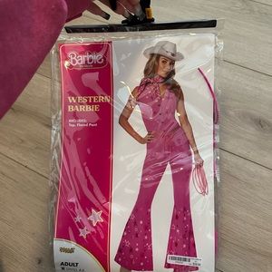 Western Barbie Costume Small
